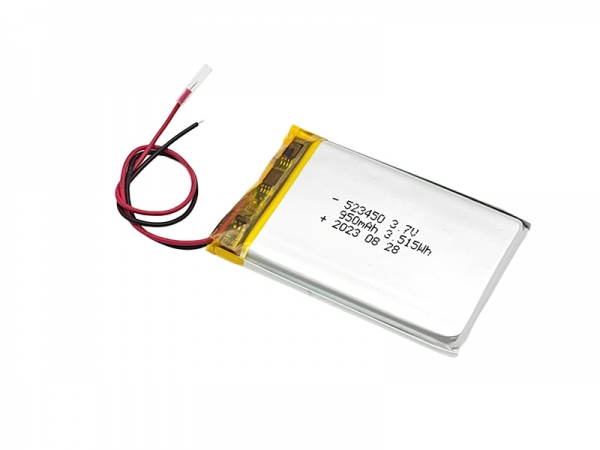  3.7V 950mAh 523450 高温锂电池