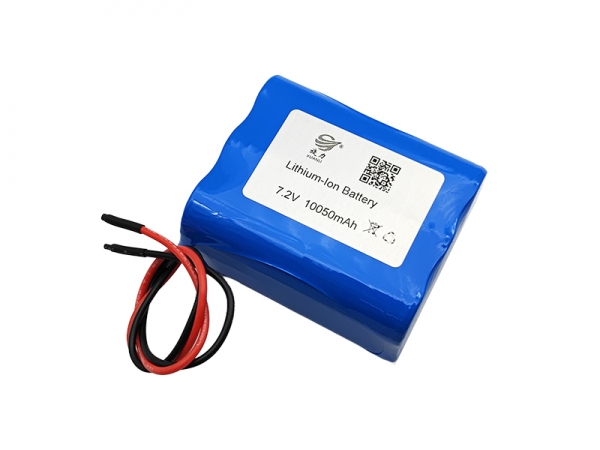 7.2V 10050mAh 圆柱锂电池 | 18650